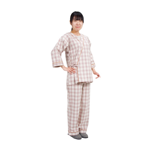 寝巻き（セパレートタイプ）婦人用 NO.0730(S)ﾀｰﾀﾝﾋﾟﾝｸ ﾈﾏｷ(ｾﾊﾟﾚｰﾄ)ﾌｼﾞﾝﾖｳ(24-3154-03