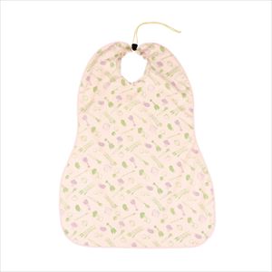 お食事エプロン　コードストッパー 403724 ライトピンクライトピンク【フットマーク】(403724)(24-3159-00-