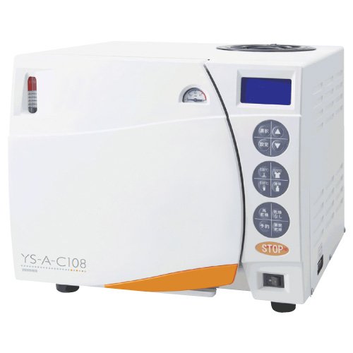 全自動高圧蒸気滅菌器 YS-A-C108 ｾﾞﾝｼﾞﾄﾞｳｺｳｱﾂｼﾞｮｳｷﾒｯｷ(24-3567-00)【ユヤマ】[1台単位]