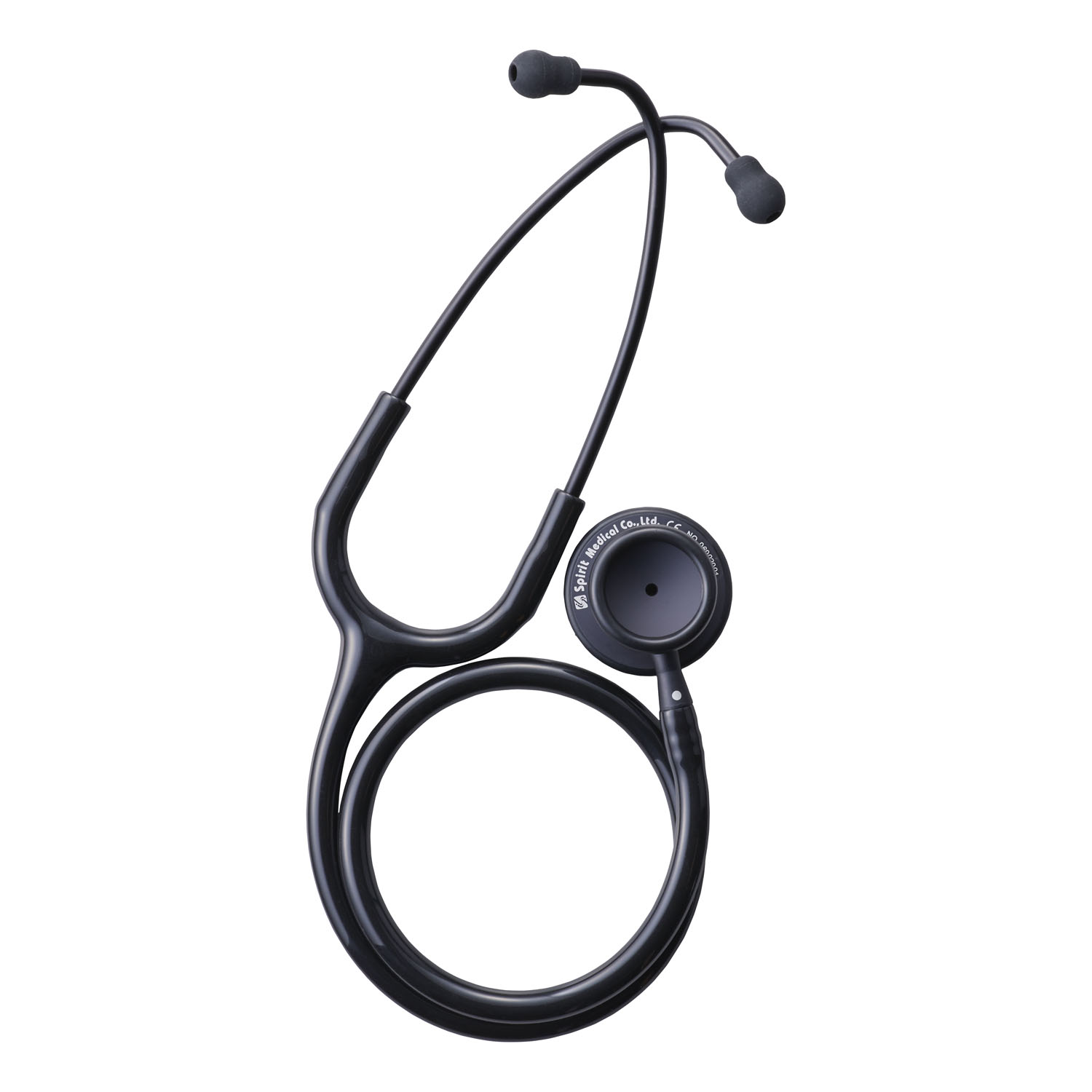 Spirit聴診器 ナーシング CK-A601CP(マットブラック)CK-A601CP(ﾏｯﾄﾌﾞﾗｯｸ)(24-3605-10