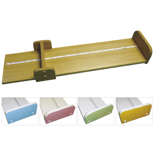 カラ―乳幼児身長計 ｶﾗｰﾆｭｳﾖｳｼﾞｼﾝﾁｮｳｹｲ TK-NY(ｲｴﾛｰ)【1台単位】(24-4104-03)