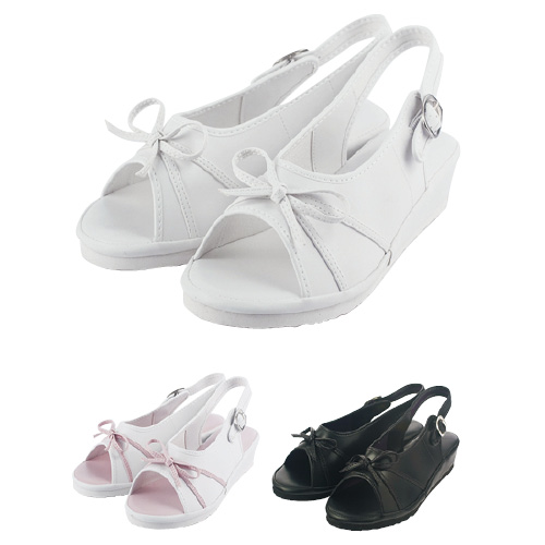 ファーストレイト リボンサンダル ﾘﾎﾞﾝｻﾝﾀﾞﾙ LL(24.5-25.0CM) ピンク(24-4265-03-02)【1足単位】