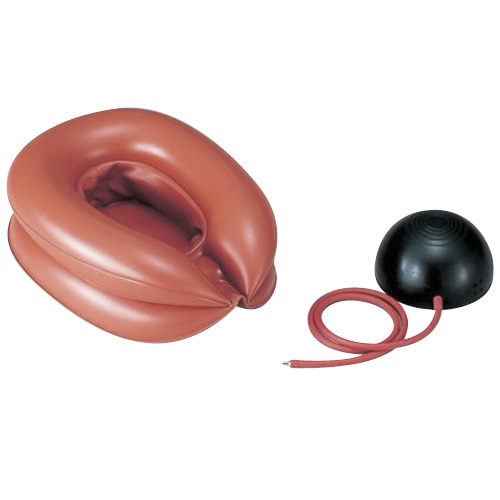 ニューチャンバーポット（塩ビ製） ﾆｭｰﾁｬﾝﾊﾞｰﾎﾟｯﾄ(ｴﾝﾋﾞ)(24-4296-00)【牧口ゴム】[1組単位](松吉
