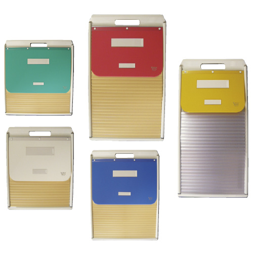 カーデックス４００ KD-407-W(A4) ｶｰﾃﾞｯｸｽ400 イエロー(24-4313-00-05)【ケルン】[1冊単位]