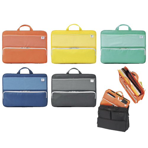 ＬＩＨＩＴＬＡＢ． スタンドポケット（ヨコ型）Ａ４ ｽﾀﾝﾄﾞﾎﾟｹｯﾄ(ﾖｺｶﾞﾀ)A4 A7664-24(ﾌﾞﾗｯｸ)(24-4473-04)【1個単位】