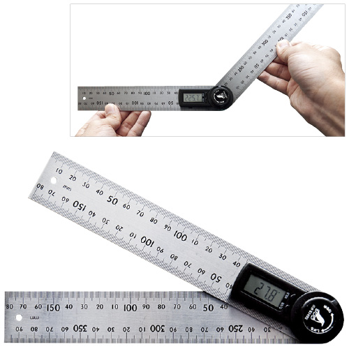 デジタルプロトラクター 62495(20CM) ﾃﾞｼﾞﾀﾙﾌﾟﾛﾄﾗｸﾀｰ(24-4491-00)【シンワ測定】[1個単位](