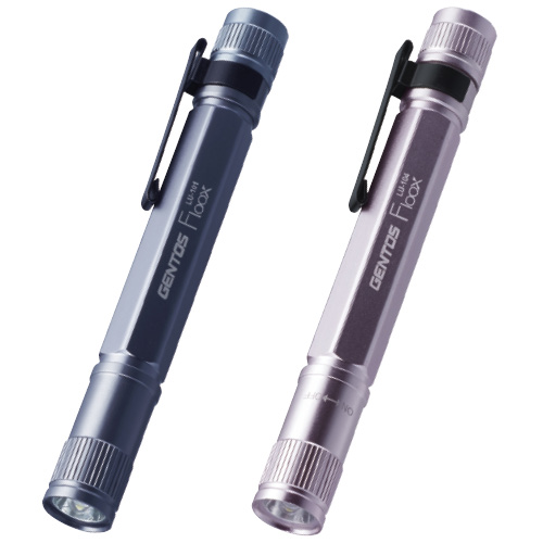 ＬＥＤペンライトフルークス LU-101(ﾗｲﾄﾌﾞﾙｰ) LEDﾍﾟﾝﾗｲﾄﾌﾙｰｸｽ(24-4496-00)【ジェントス】[
