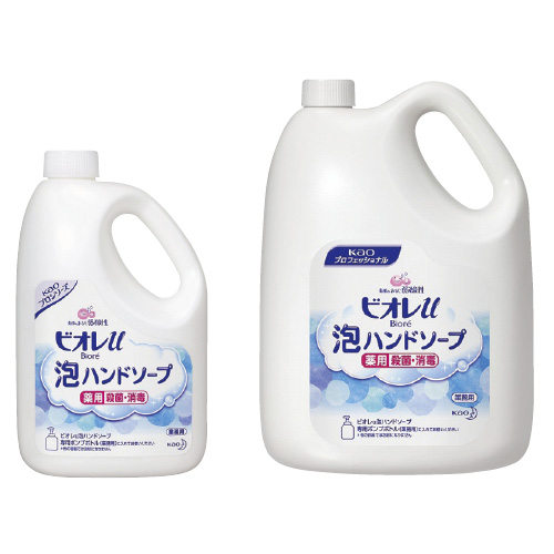 花王ビオレｕ泡ハンドソープ（業務用） 4L(ﾏｲﾙﾄﾞｼﾄﾗｽ) ﾋﾞｵﾚUｱﾜﾊﾝﾄﾞｿｰﾌﾟ(24-4539-01)【花王】