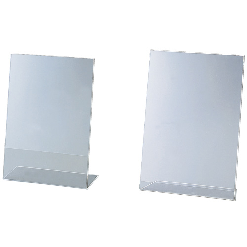 サインスタンド（片面用）Ｂ５タテ SSD-2736-00 ｻｲﾝｽﾀﾝﾄﾞｶﾀﾒﾝﾖｳB5ﾀﾃ(24-4623-01)【セキセイ】[1個単位]