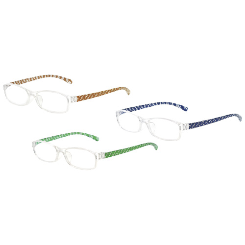 窓口設置用老眼鏡弱度１．５ OM-800-NV-15(ﾈｲﾋﾞｰ) ﾏﾄﾞｸﾞﾁｾｯﾁﾖｳﾛｳｶﾞﾝｷｮｳ(24-4625-02