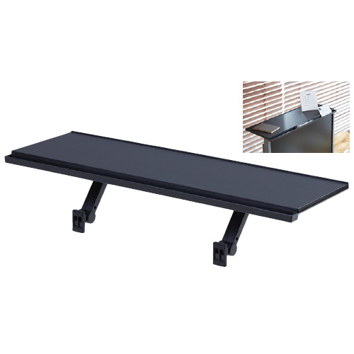 ディスプレイボード DB-500ｸﾛ(500X168X38) ﾃﾞｨｽﾌﾟﾚｲﾎﾞｰﾄﾞ(24-4637-00)【キングジム】[1台単位]