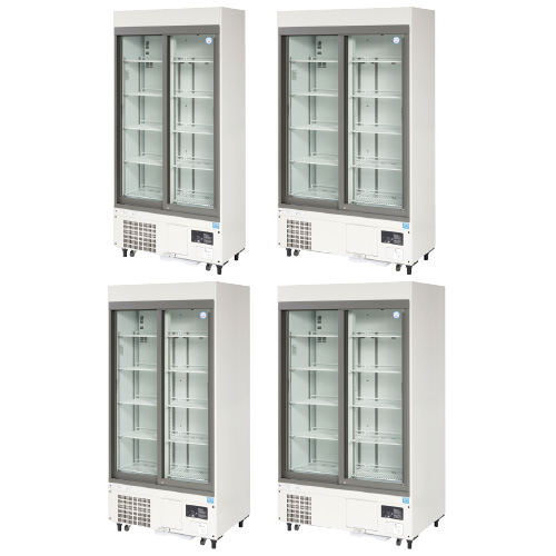 薬用冷蔵ショーケース FMS-400GH ﾔｸﾖｳﾚｲｿﾞｳｼｮｰｹｰｽ(24-4700-01)【福島工業】[1台単位](福島工