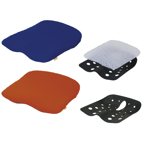 車いす用クッションにこにこＦｉｔ TC-NF01(ｵﾚﾝｼﾞ) ﾆｺﾆｺFIT(24-4876-01)【タカノ】[1個単位]