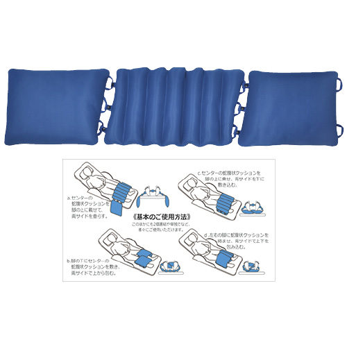 日本エンゼル 入浴サポートクッション（３コ連結） ﾆｭｳﾖｸｻﾎﾟｰﾄｸｯｼｮﾝ(3ｺ 1126D【1組単位】(24-4894-00)