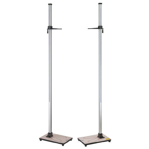 シルバー身長計 YS501-P(2.0M) ｼﾙﾊﾞｰｼﾝﾁｮｳｹｲ(24-4942-00)【吉田製作所】[1台単位](吉田製作