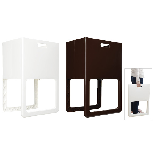 折りたたみバスケット（アコット） I-541(ﾎﾜｲﾄ) ｵﾘﾀﾀﾐﾊﾞｽｹｯﾄｱｺｯﾄ(24-4989-00)【伊勢藤】[1個