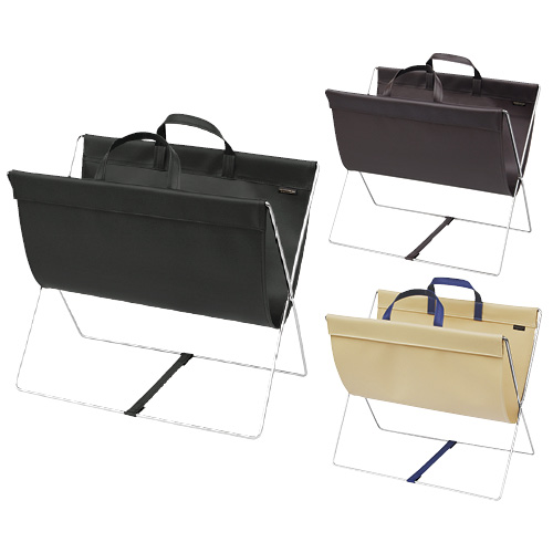 セルフワゴン（レザー調ＰＶＣ） R-357(ﾌﾞﾗｯｸ) ｾﾙﾌﾜｺﾞﾝ(ﾚｻﾞｰﾁｮｳPVC)(24-4990-00)【サキ】[1個単位]