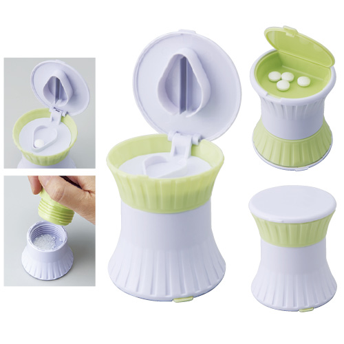 錠剤カッター＆クラッシャー MY-8113(60X65MM) ｼﾞｮｳｻﾞｲｶｯﾀｰ&ｸﾗｯｼｬｰ(24-5009-00)【松吉