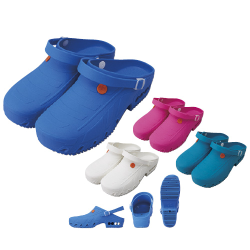 オキシクロッグ 072406(ﾋﾟﾝｸ) ｵｷｼｸﾛｯｸﾞ ３５（２１．５～２２．５ｃｍ）(24-5050-01-01)【コルティナ社】[1足単位]