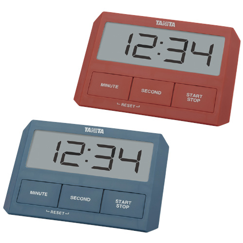 タニタ ガラスに付くタイマー ｶﾞﾗｽﾆﾂｸﾀｲﾏｰ TT-411RD(ﾚｯﾄﾞ)【1個単位】(24-5200-00)