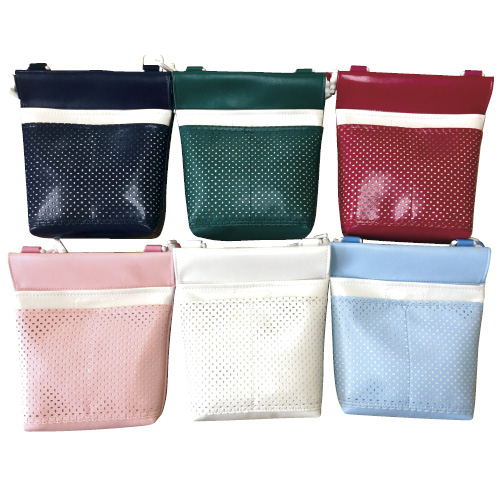 ティティメディカル ペンケースショルダー花菱 ﾍﾟﾝｹｰｽｼｮﾙﾀﾞｰ ｸﾞﾘｰﾝ【1個単位】(24-5291-05)