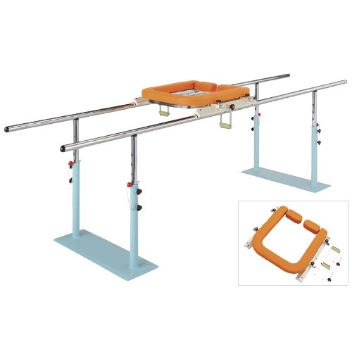 移動式平行棒アルコーＥＸ－２ 100594 ｲﾄﾞｳｼｷﾍｲｺｳﾎﾞｳｱﾙｺｰEX2(24-5595-00)【星光医療器製作所】[1台単位]