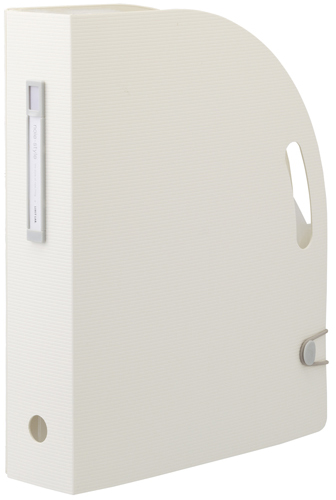 ドキュメントボックス（Ａ４・タテ） F7690-0(ﾎﾜｲﾄ) ﾄﾞｷｭﾒﾝﾄﾎﾞｯｸｽ(24-6130-00)【ＬＩＨＩＴＬＡＢ．】[1冊単位]