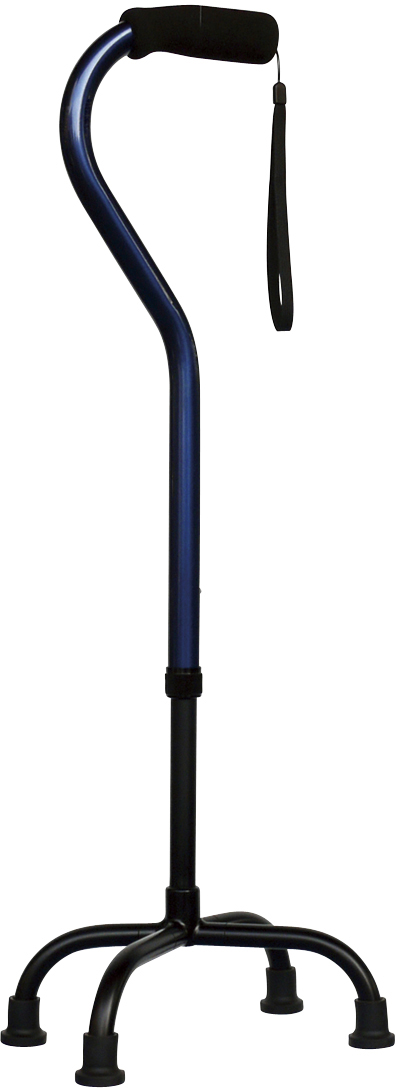 四点支持杖アルキメイト AM-01-M-BM(Mｻｲｽﾞ) 4ﾃﾝｼｼﾞﾂﾞｴｱﾙｷﾒｲﾄ(24-6236-01)[1本単位]