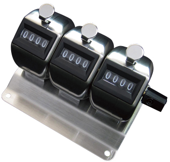 数取器（連式）３連 HM404-3 ｶｽﾞﾄﾘｷ(ﾚﾝｼｷ)(24-6265-01)[1個単位](―)[個]