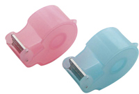 サージカルテープカッターくるりん 25MMﾖｳ(ｸﾘｱ) ｻｰｼﾞｶﾙﾃｰﾌﾟｶｯﾀｰｸﾙﾘﾝ(24-6497-01)[1個単位]