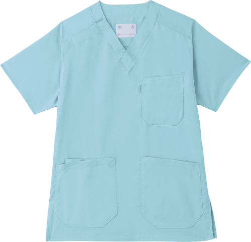 ストレッチスクラブ（男女兼用） MZ-0120-C33(ｱｸｱｽﾌﾟﾗｯ ｽﾄﾚｯﾁｽｸﾗﾌﾞﾀﾞﾝｼﾞｮｹﾝﾖｳ ＳＳ(24-6508-10-01)【チトセ】[1枚単位]