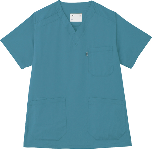 ストレッチスクラブ（男女兼用） MZ-0120-C69(ﾀｰｺｲｽﾞ) ｽﾄﾚｯﾁｽｸﾗﾌﾞﾀﾞﾝｼﾞｮｹﾝﾖｳ ５Ｌ(24-6508-14-08)【チトセ】[1枚単位]