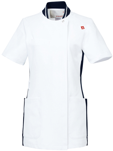 ルコックレディスジャケット UQW1035-5(ﾎﾜｲﾄXﾈｲﾋﾞｰ ﾙｺｯｸﾚﾃﾞｨｽｼﾞｬｹｯﾄ ＬＬ(24-6510-00-04)【明石スクールユニフォームC】[1枚単位]