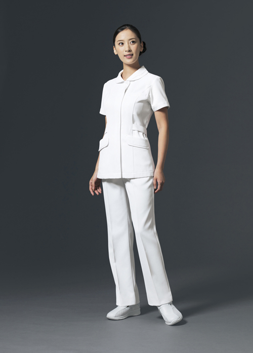 レディスパンツ PO-2011(ﾎﾜｲﾄ) ﾚﾃﾞｨｽﾊﾟﾝﾂ Ｓ(24-6518-00-01)【オンワード商事】[1枚単位]