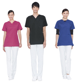 男女兼用スクラブ LBL-4372(BL) ダンジョケンヨウスクラブ ボルドー(24-6525-05-05)【ナガイレーベ 男女兼用スクラブ LBL-4372(BL) ダンジョケンヨウスクラブ ボルドー(24-6525-05-05)【ナガイレーベ