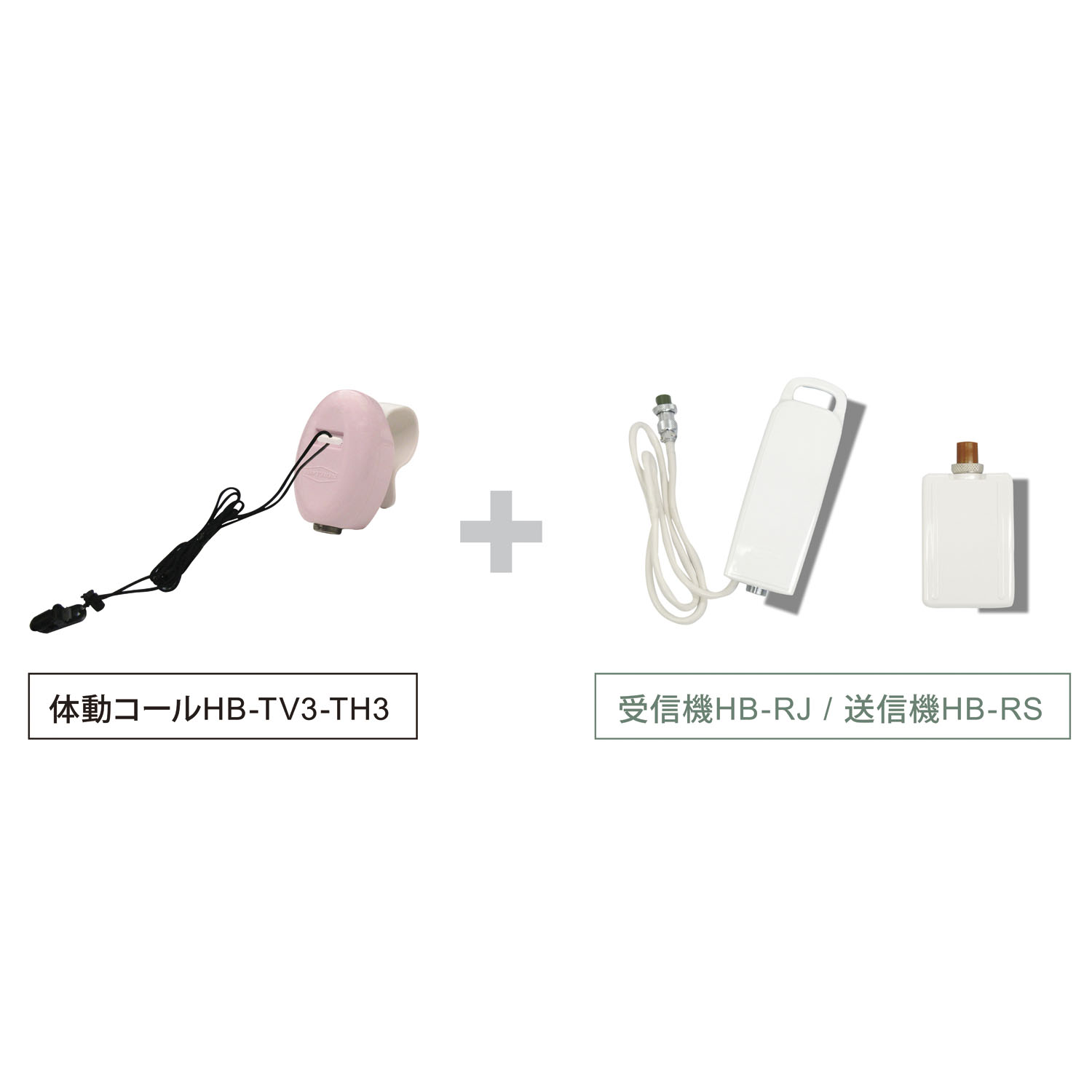 【※都度見積商品】体動コール うーご君(無線セット) HB-TV3-TH3／RS／RJ-I2JHB-TV3-TH3/RS/RJ-