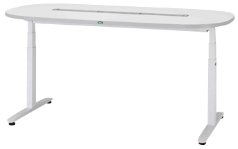 ナーシングテーブル（天板電動昇降式） NT-102S(1800X900) ﾅｰｼﾝｸﾞﾃｰﾌﾞﾙ(ﾃﾞﾝﾄﾞｳｼｮ(24-6600-01)【サカセ化学工業】[1台単位]