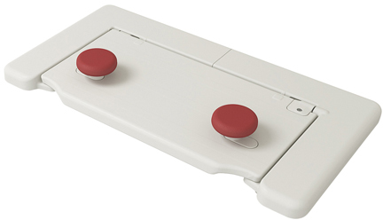 バスボードＨ－Ｓはねあげくん 535-102 ﾊﾞｽﾎﾞｰﾄﾞH-S(24-6647-00)【アロン化成】[1台単位]