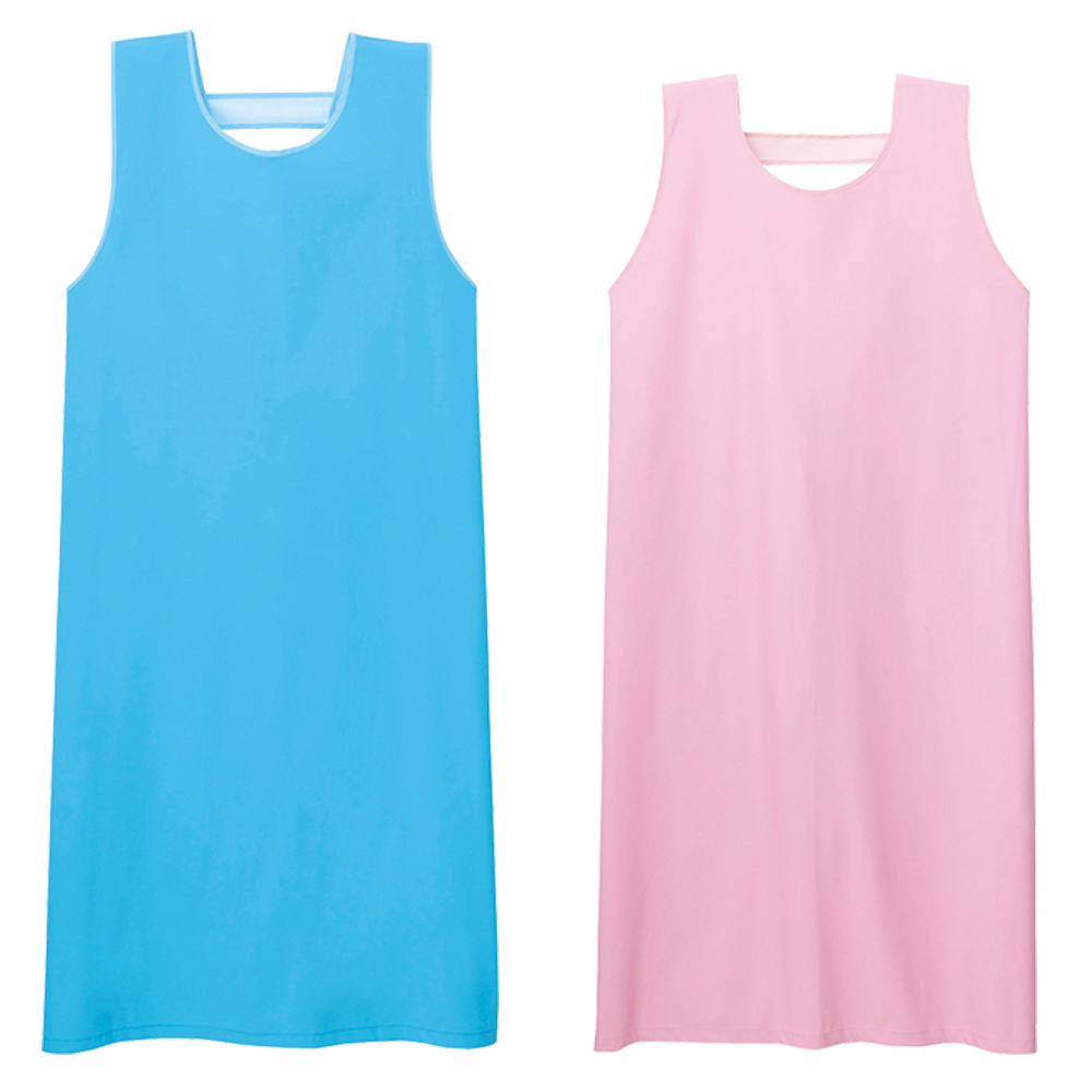 入浴介助エプロン WH90044(F) ﾆｭｳﾖｸｶｲｼﾞｮｴﾌﾟﾛﾝ ブルー(24-6654-00-01)【自重堂】[1枚単位]