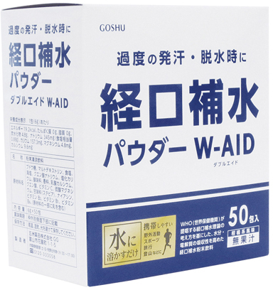 経口補水パウダーダブルエイド 34301(6G)50ﾎｳ ｹｲｺｳﾎｽｲﾊﾟｳﾀﾞｰﾀﾞﾌﾞﾙｴｲ(24-6692-02)[1袋単位]