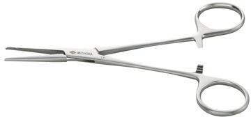 コッヘル止血鉗子直型・有鈎 06-623-00(18.5CM) ｺｯﾍﾙｼｹﾂｶﾝｼﾁｮｸｶﾞﾀﾕｳｺｳ(24-6867-02)
