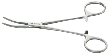 コッヘル止血鉗子反型・無鈎 06-628-00(14.5CM) ｺｯﾍﾙｼｹﾂｶﾝｼﾊﾝｶﾞﾀﾑｺｳ(24-6867-05)【ミ