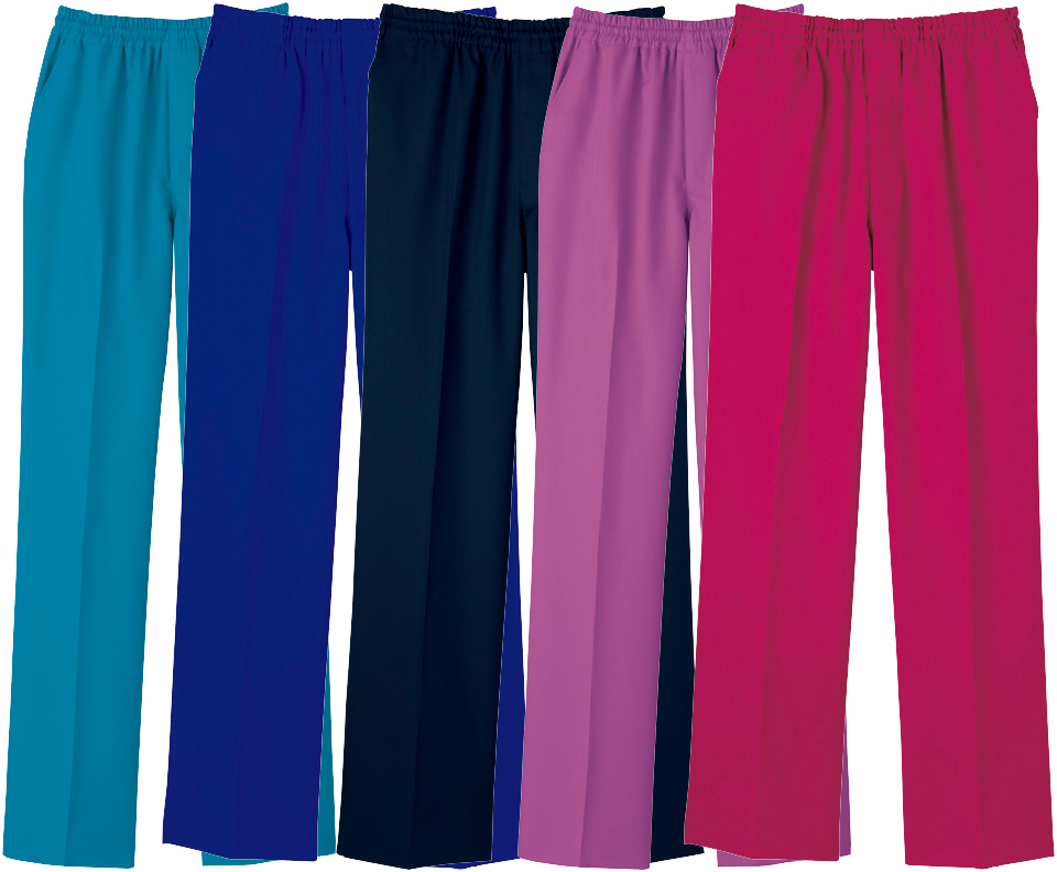 男女兼用パンツ WH11486(SS) ﾀﾞﾝｼﾞｮｹﾝﾖｳﾊﾟﾝﾂ ターコイズブルー(24-6912-00-03)【自重堂】[1枚単位]