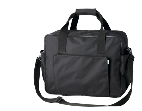 マイスコ訪問看護バッグMY-NS0450BL(ﾌﾞﾗｯｸ) ﾏｲｽｺﾎｳﾓﾝｶﾝｺﾞﾊﾞｯｸﾞ(松吉医科器械)(24-6951-