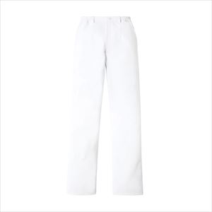 レディスパンツ 844-40 5L ホワイト・裏付ホワイト・裏付5L【KAZEN】(844-40)(24-6993-00-07)【1単位】