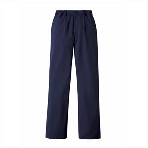 レディスパンツ 844-48 L ネイビーネイビーL【KAZEN】(844-48)(24-6993-01-03)【1単位】