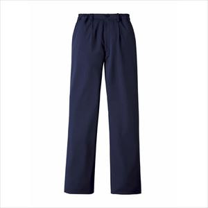 レディスパンツ 844-48 LL ネイビーネイビーＬＬ【ＫＡＺＥＮ】(844-48)(24-6993-01-04)【1単位】