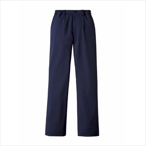 レディスパンツ 844-48 3L ネイビーネイビー3L【KAZEN】(844-48)(24-6993-01-05)【1単位】
