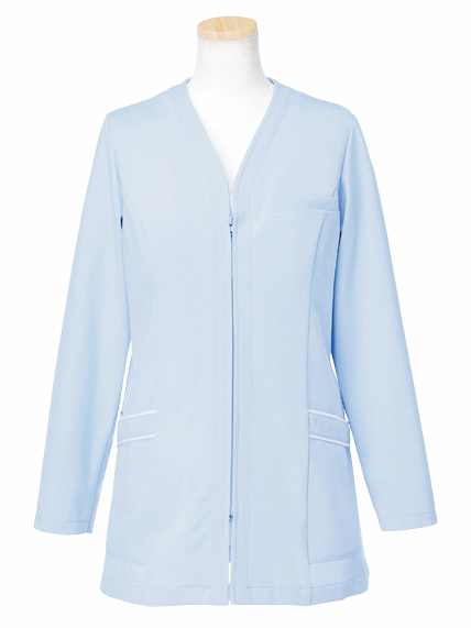 トリコットライトジャケットR1745-11(ﾌﾞﾙｰ) ﾄﾘｺｯﾄﾗｲﾄｼﾞｬｹｯﾄ Ｓ(ヤギコーポレーション)(24-7019-00-01)【1枚単位】