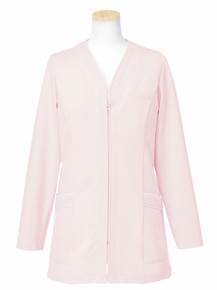 トリコットライトジャケットR1745-13(ﾋﾟﾝｸ) ﾄﾘｺｯﾄﾗｲﾄｼﾞｬｹｯﾄ Ｓ(ヤギコーポレーション)(24-7019-01-01)【1枚単位】